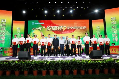 包供荣获公司2020年“安康杯”竞赛优秀组织奖——安全组织成就卓越标杆